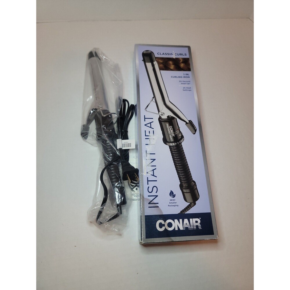 Conair Instant Heat 1 Inch Curling Iron New in Box